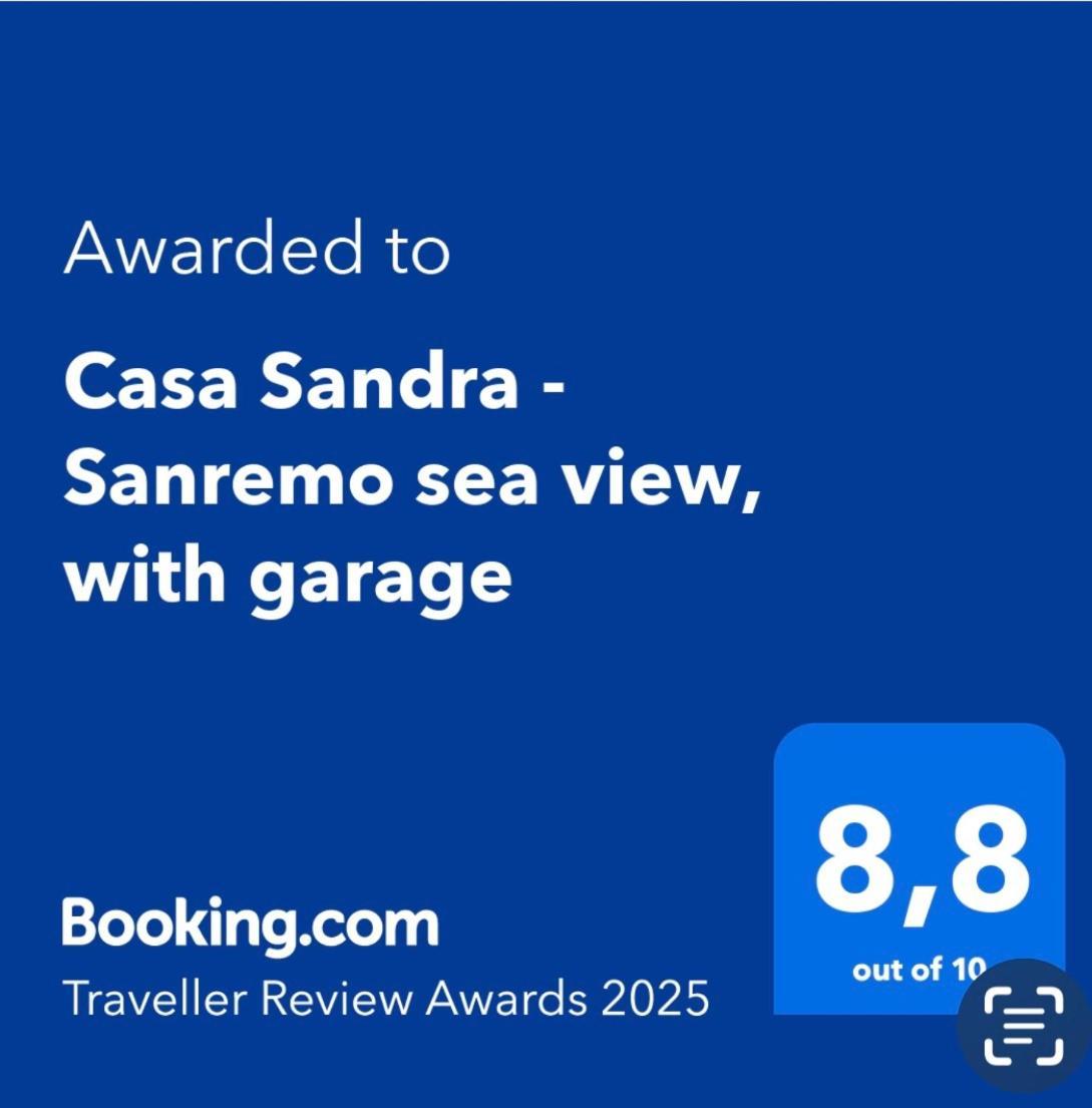 Casa Sandra - Sanremo Sea View, With Garage Extérieur photo